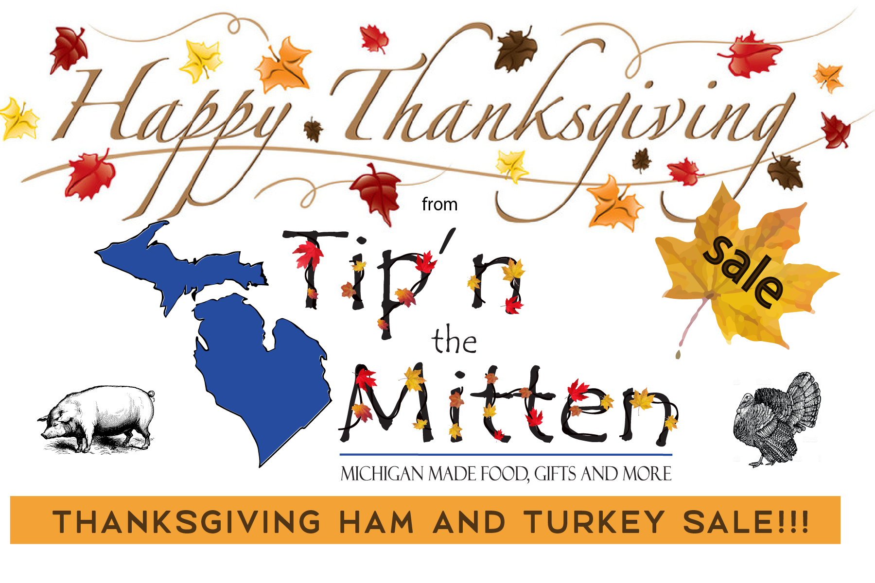 Thanksgiving Dinner Deals from Tip'n the Mitten Tip'n the Mitten MichiganMade Food Gifts
